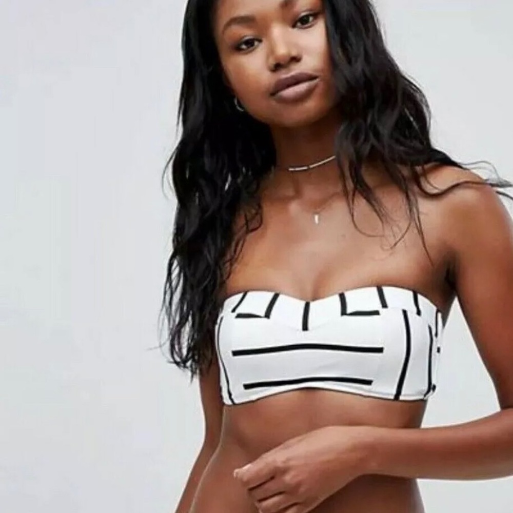 SEAFOLLY BUSTIER BANDEAU CASTAWAY STRIPE